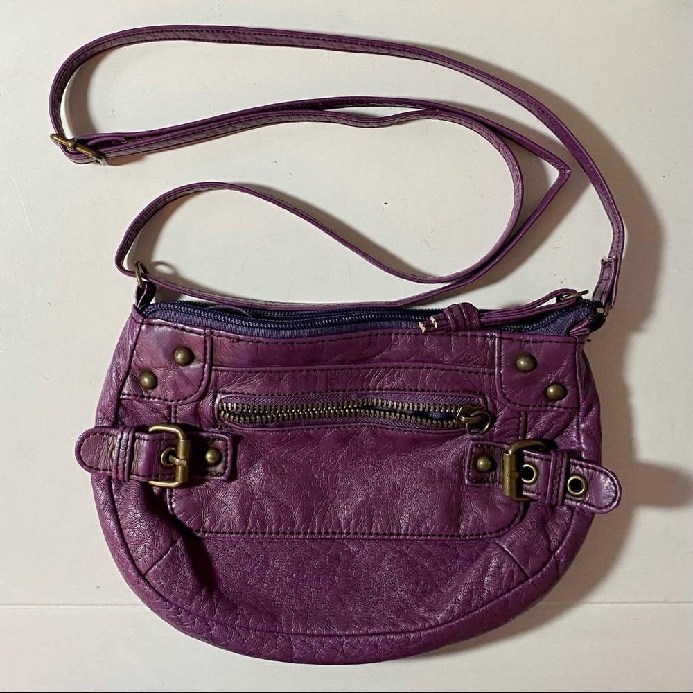 *VINTAGE* Purple Leather Purse